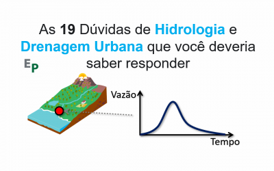 As 19 dúvidas de Hidrologia e Drenagem Urbana que você deveria saber responder